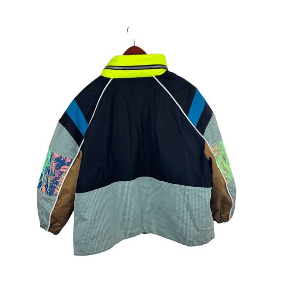 Dsquared2 Spring 2019 Men's Colorblock Jacket ASO Eurovision Lars - Picture 6 of 10